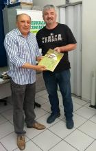 O Vice-Presidente da FACESP Dr Elizeu Pereira recebeu no dia 23/08/2018 o Presidente Luis Fernando Povreslo da ACE Francisco Morato, foram t